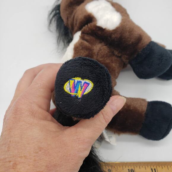 Ganz Webkins Pinto Pony Horse 10'' Kids Plush Stuffed Animal Toy No Code - Picture 6 of 12